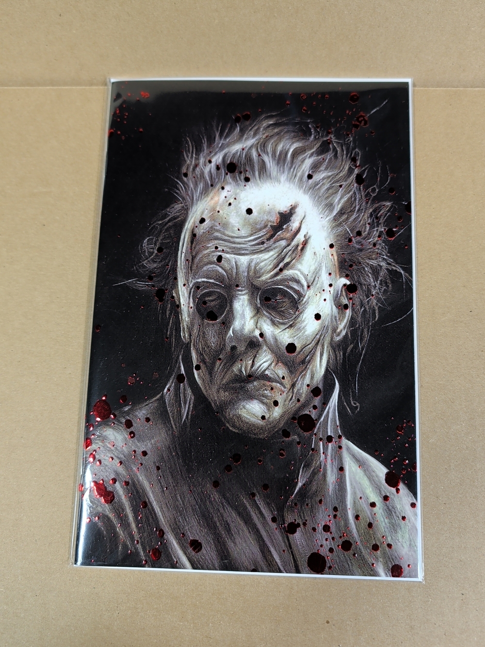 LIMITED TO 100 BIRTH OF A SLASHER HALLOWEEN MICHAEL MYERS WILL SHRIKE SPOT FOIL